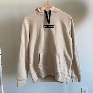 Tan Hollister hoodie
